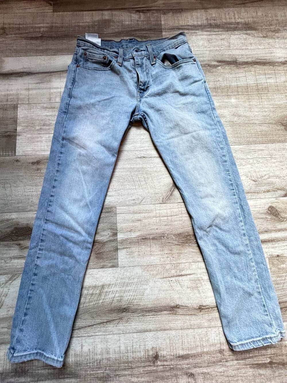 Levi's 502 Taper Regular Fit Light Wash Jeans W28 L30